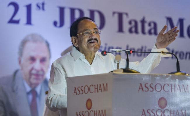 उपराष्ट्रपति एम वेंकैया नायडू ने कहा, सभी मानकों पर मजबूत भारतीय अर्थव्यवस्था