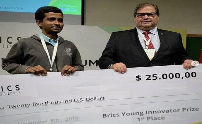 भारतीय पीएचडी छात्र ने जीता ‘ब्रिक्स-युवा नवोन्मेषक पुरस्कार'', बिहार के रहने वाले हैं रवि प्रकाश