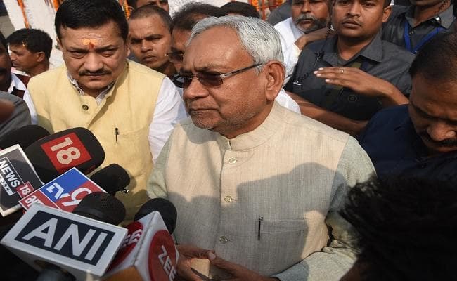 महाराष्ट्र में राष्ट्रपति शासन पर नीतीश ने कहा, ‘और कोई रास्ता नहीं बचा था''