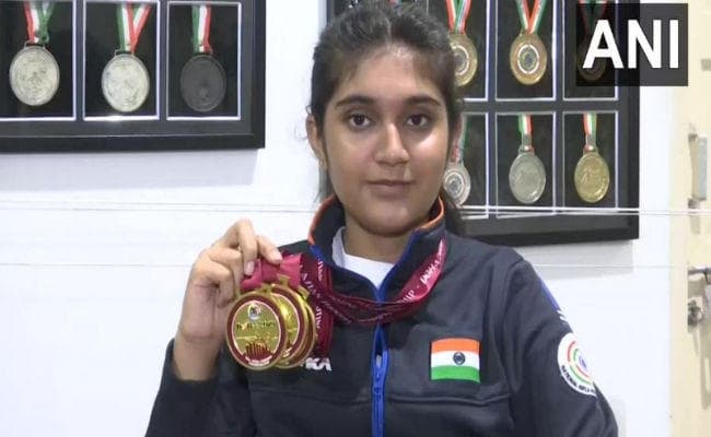 निशानेबाजी: 14 साल की ईशा सिंह ने एशियन शूटिंग चैंपियनशिप में जीता 3 गोल्ड मेडल, अगला लक्ष्य ओलंपिक