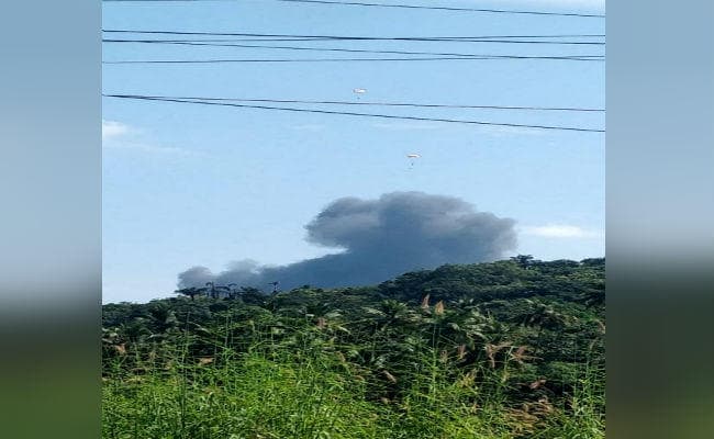 गोवा में दुर्घटनाग्रस्त हुआ मिग-29, इंजन में लगी आग