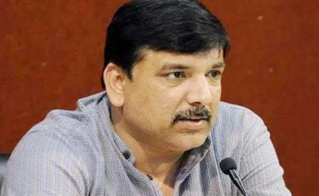 AAP नेता संजय सिंह का बयान, दिल्ली विधानसभा चुनावों में कांग्रेस प्रतिद्वंद्वी नहीं