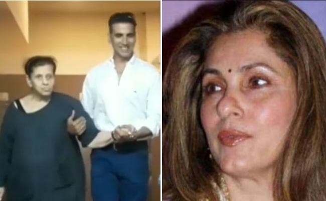 अस्‍पताल में भर्ती होने की खबरों पर डिंपल कपाड़िया का बयान, मां को लेकर कही ये बात