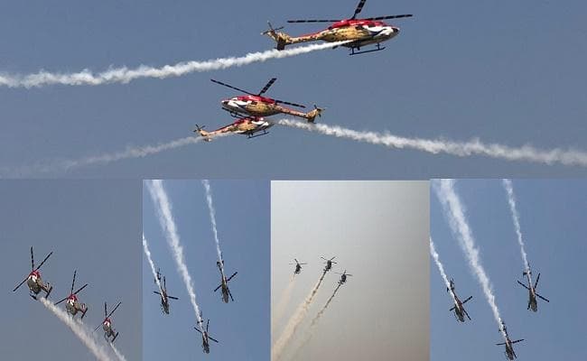 बिहटा के वायुसेना केंद्र में भव्य एयर शो, सारंग हेलीकॉप्टरों के हैरतअंगेज करतब देख लोगों के उड़े होश