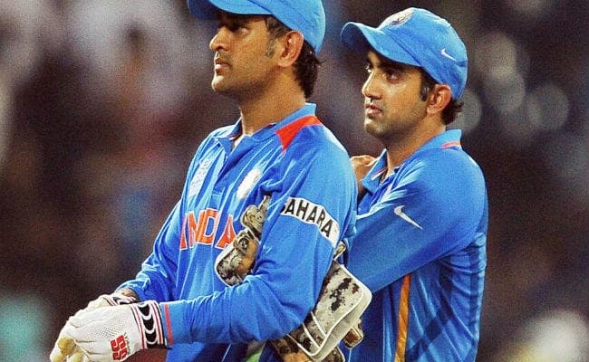 2011 वर्ल्‍ड कप में धौनी के कारण नहीं बना पाया शतक : गौतम का ''कैप्‍टन कूल'' पर ''गंभीर'' आरोप