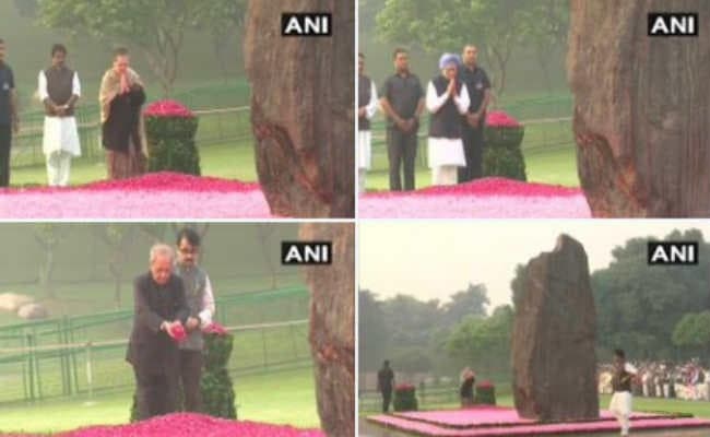 इंदिरा गांधी जयंतीः पीएम मोदी, प्रणव मुखर्जी, मनमोहन, राहुल और सोनिया ने दी श्रद्धांजलि