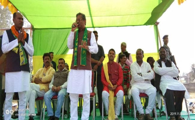 राज्य को खुशहाल व भयमुक्त बनाने के लिए जेवीएम को वोट करें : बाबूलाल मरांडी