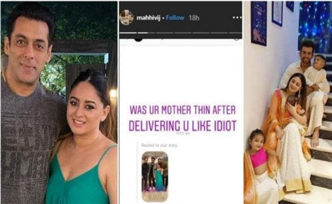 माही विज पर यूजर ने किया आपत्तिजनक कमेंट, अभिनेत्री ने दिया मुंहतोड़ जवाब