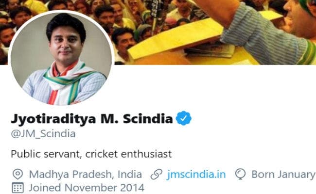 Jyotiraditya Scindia ने ट्विटर बायो से हटाया कांग्रेस का नाम, लोगों ने पूछा- पार्टी छोड़ दी क्या?