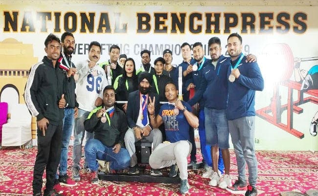 नेशनल बेंच प्रेस चैंपियनशिप में झारखंड के 11 खिलाड़ियों को पदक, इंद्रजीत सिंह को गोल्‍ड