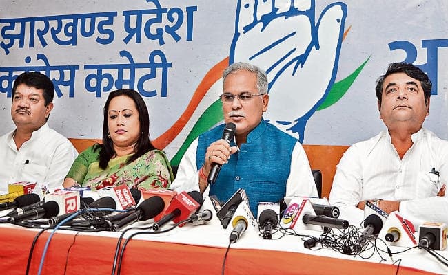 रांची : महाराष्ट्र में शिवसेना, तो झारखंड में आजसू-जदयू ने भाजपा का छोड़ा साथ : भूपेश बघेल