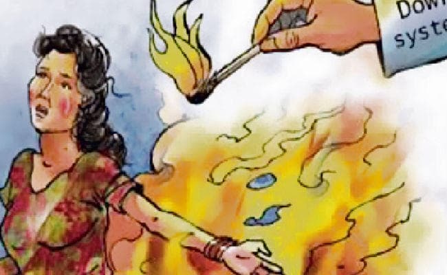 पटना : बेटी को जन्म दिया तो विवाहिता को जिंदा जलाया