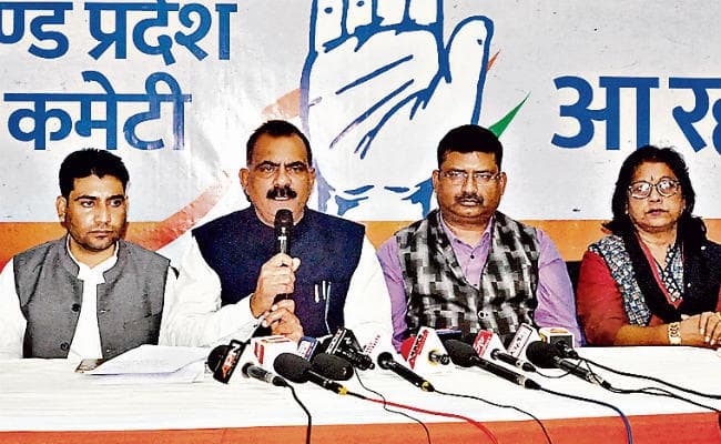 झारखंड में भाजपा ही भ्रष्टाचार की जननी, कांग्रेस ने दी नैतिकता की दुहाई