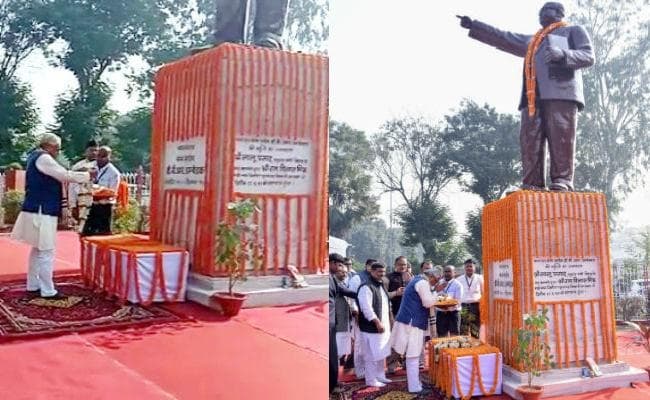 महापरिनिर्वाण दिवस पर बाबा साहेब आंबेडकर को नीतीश कुमार ने किया नमन, दी श्रद्धांजलि