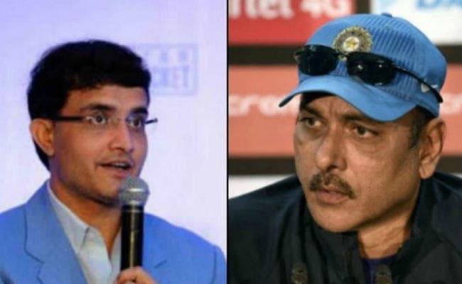 कोच शास्त्री के साथ तनावपूर्ण सबंध पर बोले गांगुली- सभी अटकलें