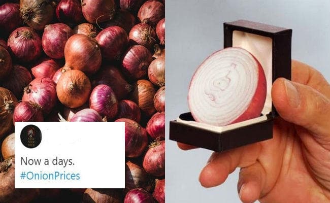 सोशल मीडिया में भी प्याज की धूम