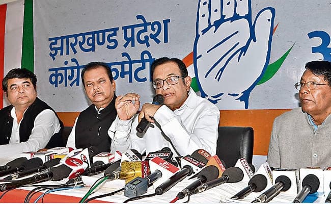 झारखंड को हम योग्य और समर्पित सरकार देंगे : चिदंबरम