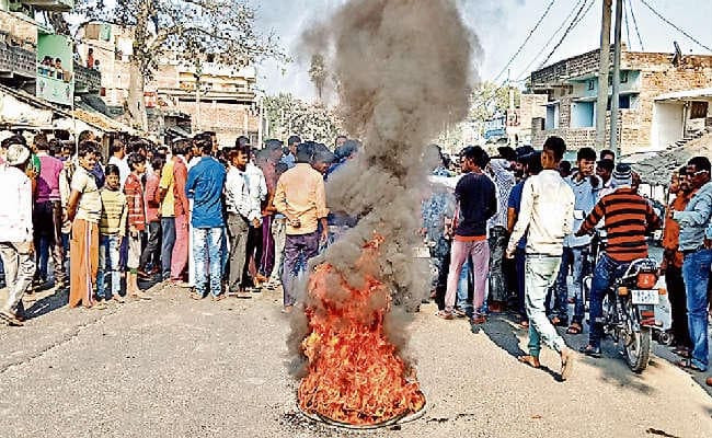हरिहरगंज : ट्रेलर ने मजदूर को रौंदा, मौत