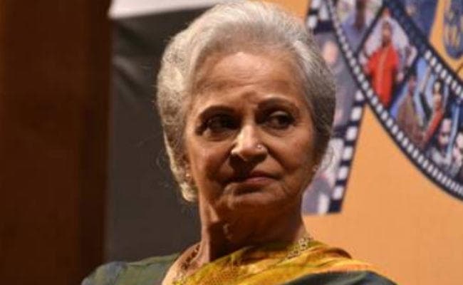 हैदराबाद रेप केस पर बोलीं वहीदा रहमान - बलात्कारियों को मारने के बदले जिंदगी भर...