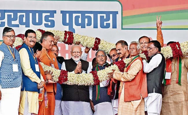 झारखंड विधानसभा चुनाव 2019 : कांग्रेस, राजद व झामुमो ने सिर्फ लूटा-लटकाया : प्रधानमंत्री मोदी