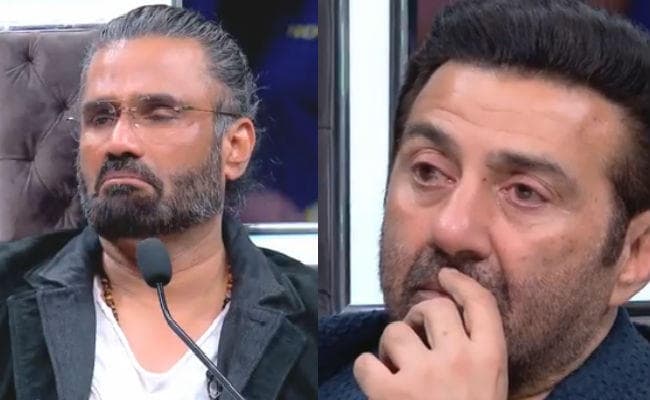 सनी देओल और सुनील शेट्टी को आई ''बॉर्डर'' की याद, छलक आये आंसू, VIDEO