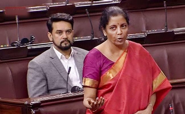 राज्यसभा में वित्त मंत्री ने राज्यों को GST क्षतिपूर्ति देने के वादे को पूरा करने का दिया भरोसा