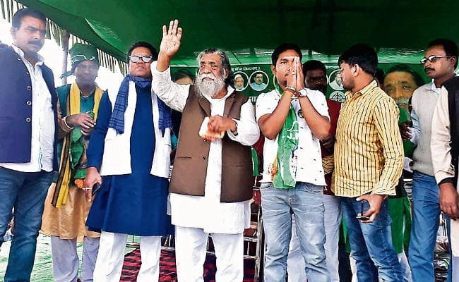 झारखंड विधानसभा चुनाव 2019 : चंदनकियारी में धंसा शिबू सोरेन का मंच