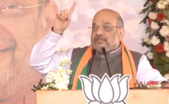 झारखंड से कांग्रेस पर अमित शाह का बड़ा हमला, बोले : पूर्वोत्तर के राज्यों में आग लगा रहे विपक्षी दल