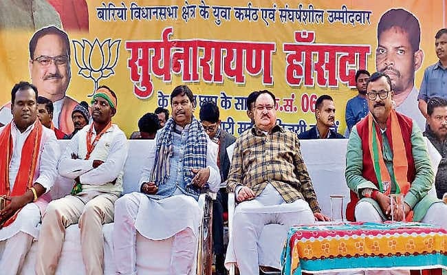 लूट के लिए बना है कांग्रेस व जेएमएम का गठबंधन  - जेपी नड्डा