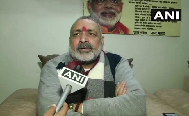एनआरसी को बिहार एवं पश्चिम बंगाल समेत देशभर में लागू किया जाना चाहिए : गिरिराज सिंह