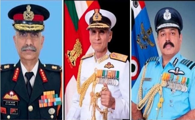 NDA के तीन दोस्त संभालेंगे आर्मी, एयर फोर्स और नेवी की कमान, तीनों का है एयरफोर्स से कनेक्शन