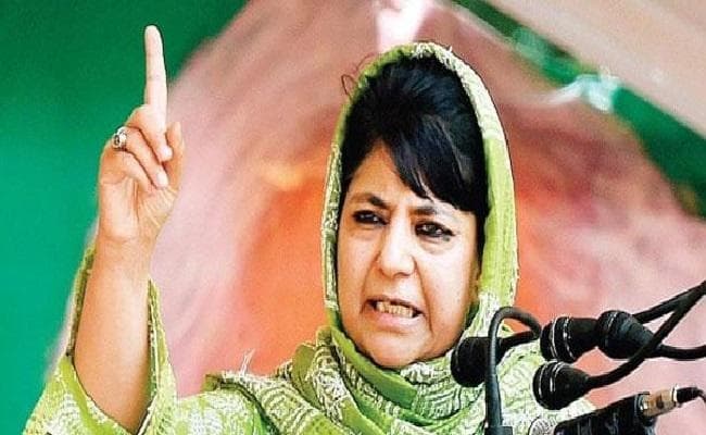 भाजपा ने ‘‘कश्मीर जैसी'''' स्थिति भारत के हर हिस्से में सुनिश्चित की: महबूबा मुफ्ती
