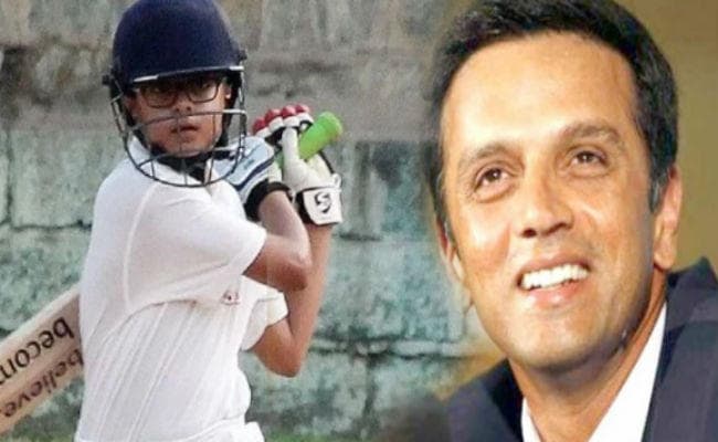 राहुल द्रविड़ के बेटे ने लगाया दोहरा शतक