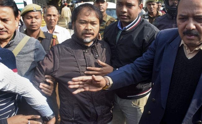 अखिल गोगोई को 14 दिन की न्यायिक हिरासत में भेजा गया