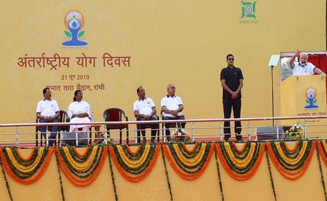 प्रभात खबर को अंतरराष्ट्रीय योग दिवस मीडिया पुरस्कार