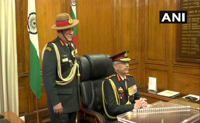 जनरल मनोज मुकुंद नरवाणे बने भारत के 28वें सेना प्रमुख, कार्यभार संभाला