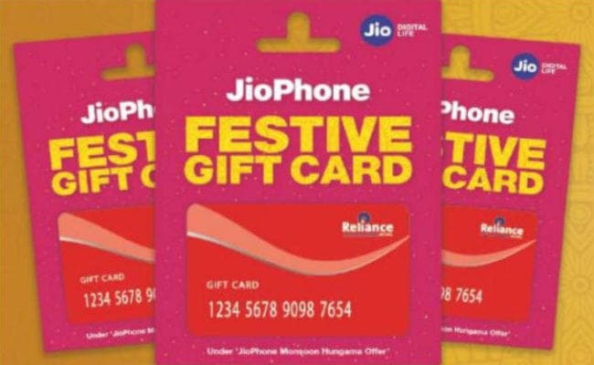 Reliance Jio ने अब पेश किया JioPhone Gift Card, Rs 1095 रुपये में छह महीनों की अनलिमिटेड कॉलिंग और डाटा