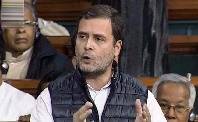 लोकसभा में राफेल पर ऑडियो प्ले करने के लिए राहुल के इजाजत मांगने पर हंगामा