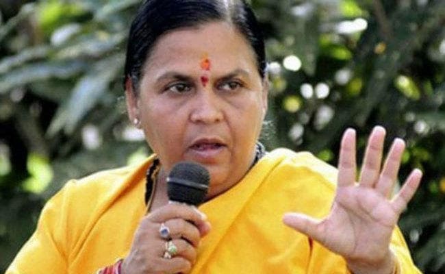 राम मंदिर मसले पर तीन दिन में ही बदले उमा भारती के सुर