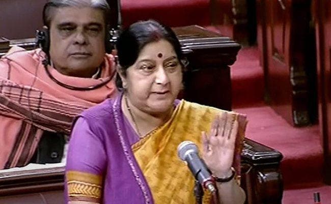 बोलीं सुषमा - राफेल पर विवाद सिर्फ कांग्रेस नेताओं के मन में, सुप्रीम कोर्ट ने सभी मुद्दों को साफ कर दिया