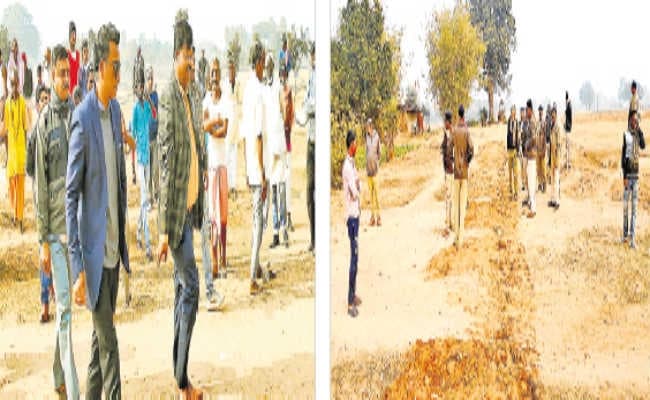 देवीपुर : एसडीओ के लौटने के बाद ही हंगामा, पत्थर व लाठी लेकर पहुंची महिलाएं, बीडीओ ने कराया शांत