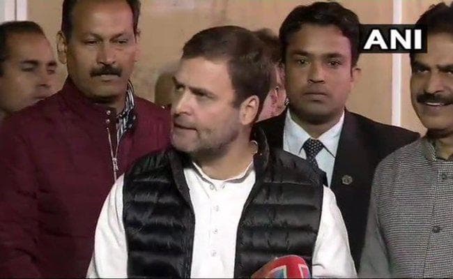 #Rafale पर राहुल ने कहा - कांग्रेस की सरकार आयी तो जिम्मेदार लोगों को मिलेगी सजा