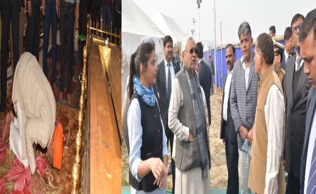 प्रकाश पर्व की तैयारियों को लेकर CM नीतीश ने किया निरीक्षण