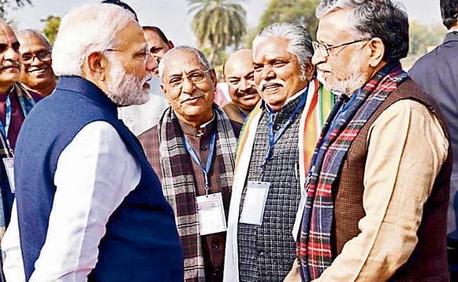 पटना : प्रधानमंत्री से एनडीए की रैली में आने का किया अनुरोध