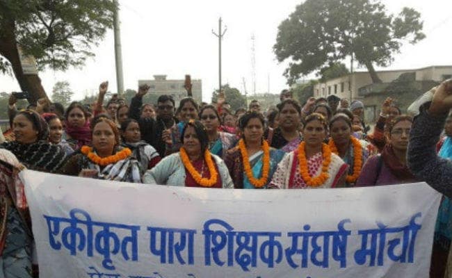 रांची : पारा शिक्षकों की हड़ताल जारी, आंदोलन तेज करने की घोषणा