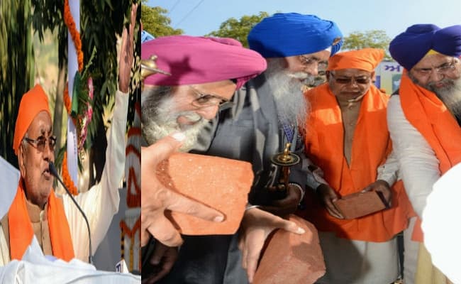 CM नीतीश ने राजगीर में गुरु नानक शीतल कुंड गुरुद्वारे का किया शिलान्यास