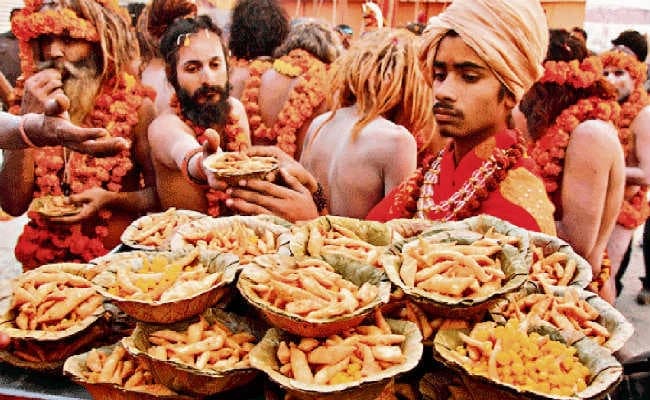 कुंभ मेले में भोजन