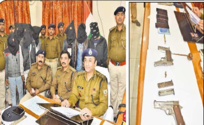 विनोद वाजपेयी हत्याकांड : आठ अपराधियों से पूछताछ, कन्हैया के पास मिले पिस्तौल से ही केशव ने विनोद को मारी थी गोली