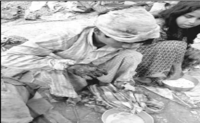 सागरद्वीप : मैदा, लाल रंग और जेली से बनाया घाव और मांग रहे भीख