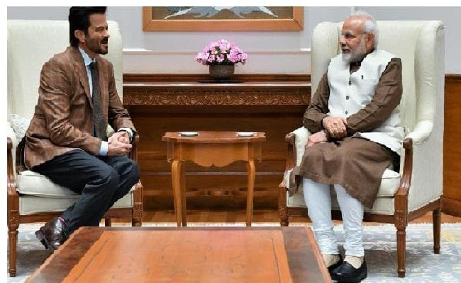 अनिल कपूर ने की पीएम मोदी से मुलाकात